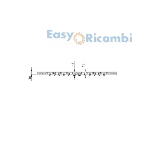 Griglia in ghisa per camino stufa pellet 34 x 24,8 cm caduta cenere  aereazione